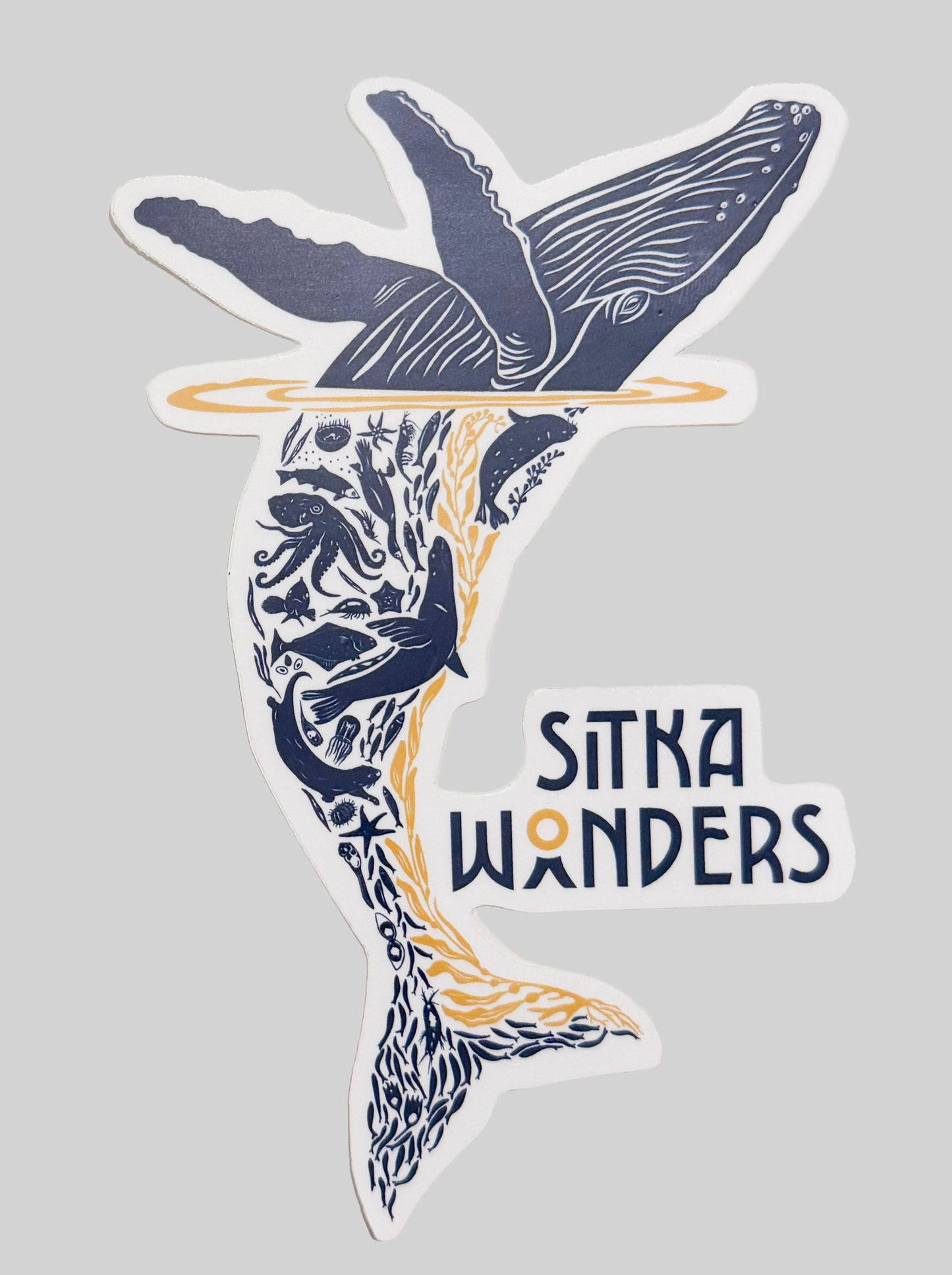 Sticker: Beneath the Waves