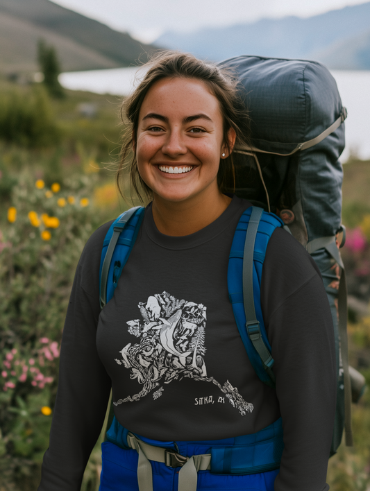 Wild Alaska: Long Sleeve T-Shirt