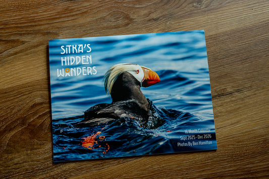 Sitka Wonders Photo Calendar (Sept 2025-Dec 2026)