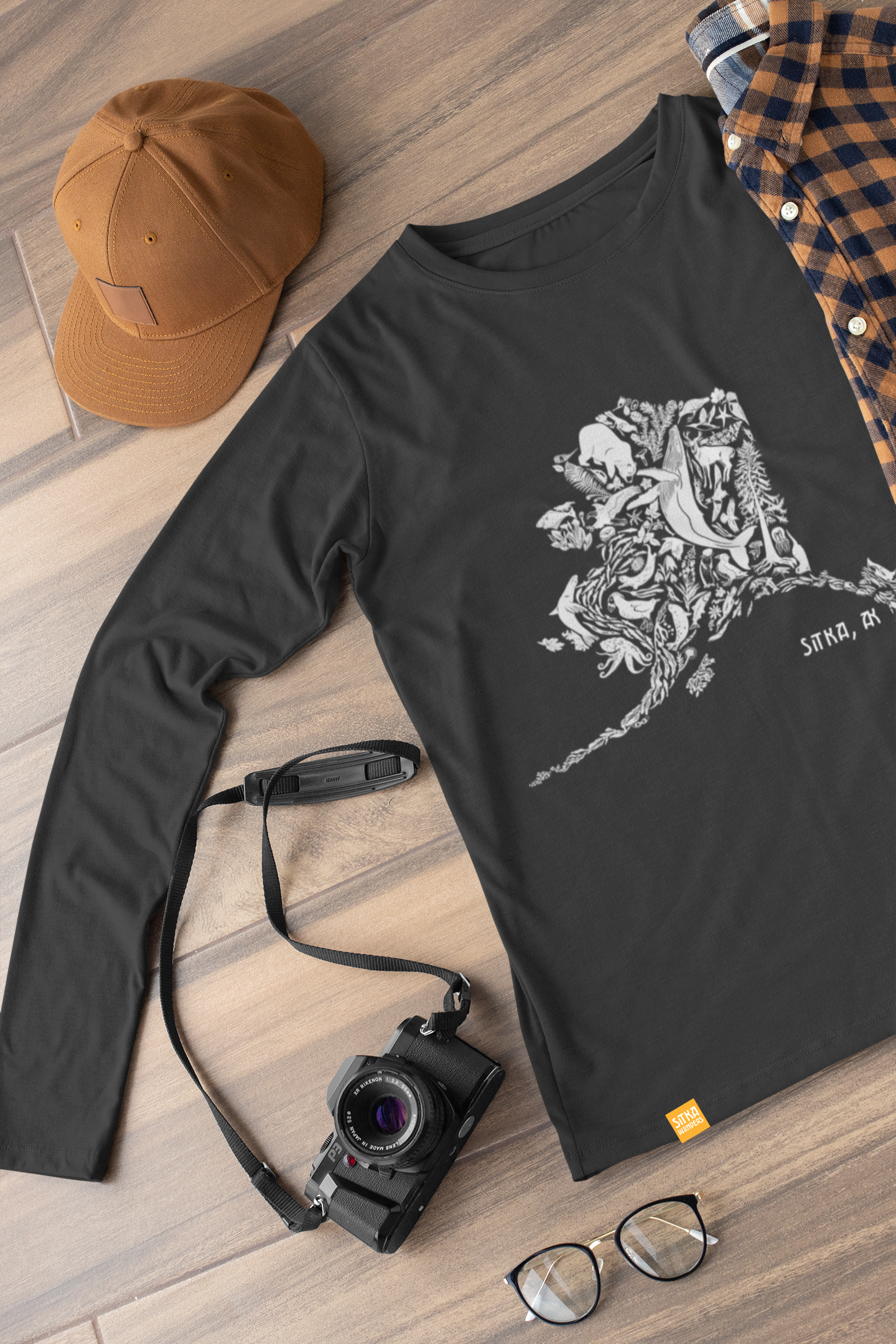 Wild Alaska: Long Sleeve T-Shirt