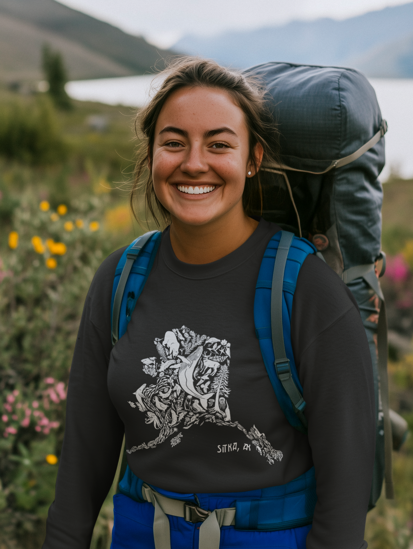 Wild Alaska: Long Sleeve T-Shirt